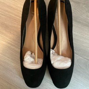 J. Jill black suede black heel